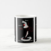 Warten Sie ~, bevor Sie im Blackout umziehen Kaffeetasse (Mittel)