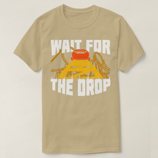 Warten Sie, bis das Fan-Geschenk für den Untersetz T-Shirt (Design vorne)