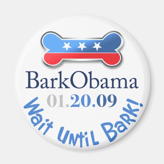 Warten Sie, bis der Rinde-Magnet Magnet (Vorne)