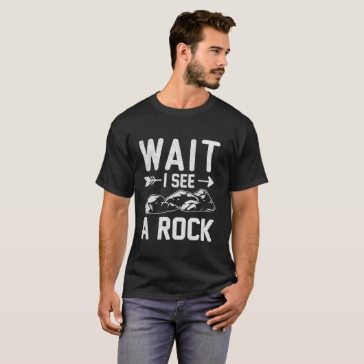 Warten Sie, bis ich sehe, wie Rock Hunter Collecto T-Shirt (Vorne ganz)