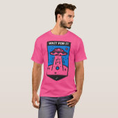 Warten Sie darauf T-Shirt (Vorne ganz)
