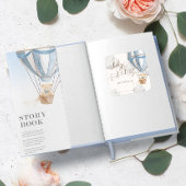 Warten Sie den Teddy-Bär auf das Library-Buchzeich Quadratischer Aufkleber