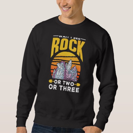 Warten Sie, ich sehe ein oder zwei oder drei Geolo Sweatshirt (Vorderseite)