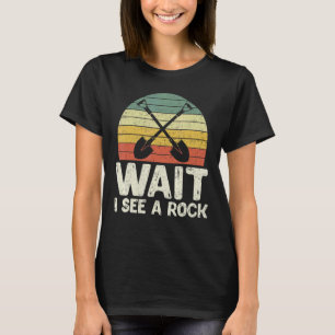 Warten Sie, ich sehe einen Rock Retro Geologin Sci T-Shirt