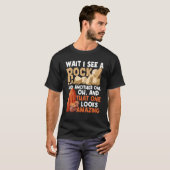 Warten Sie, ich sehe einen Rock Rock Collector Geo T-Shirt (Vorne ganz)