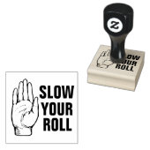 Warten Sie Ihre Rolle Gummistempel (Stempel)
