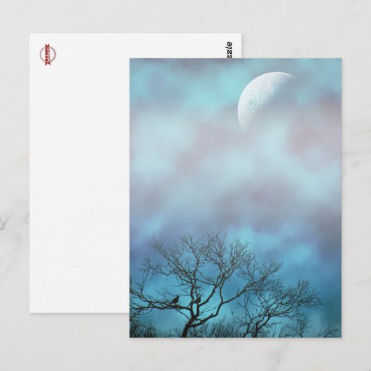 Warten Sie morgens auf Postkarte (Vorne/Hinten)