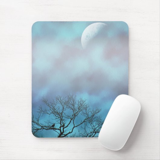 Warten Sie morgens Mousepad (Mit Mouse)