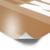 Warten Sie nicht auf die richtige Zeit, denn es is Fotodruck (Ecke)