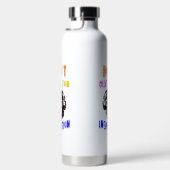 Warten Sie nicht auf Inspiration Trinkflasche (Rechts)