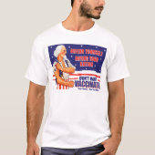 Warten Sie nicht, bis Sam Retro den Schuss nimmt T-Shirt (Vorderseite)