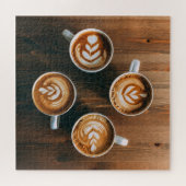 Warten Sie nicht, bis Sie sich auf das Foto "Coffe Puzzle (Horizontal)