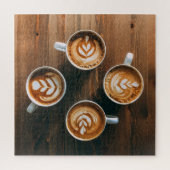 Warten Sie nicht, bis Sie sich auf das Foto "Coffe Puzzle (Vertikal)
