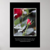 Warten Sie nicht zu lange, um Freundlichkeit zu er Poster (Vorne)