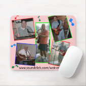 WARTEN Sie UND SEHEN Sie Mousepad mit Anmerkungen (Mit Mouse)