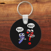 Warten Sie, was Englischlehrer unterrichten Schlüsselanhänger (Vorderseite)