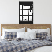 Warten Taube Leinwanddruck (Insitu (Schlafzimmer))