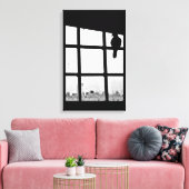 Warten Taube Leinwanddruck (Insitu (Wohnzimmer))