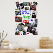 WARTEN UND SIEHE 2007 Band-Poster Poster (Küche)