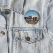 Wartend Pferd und Buggy Button (Beispiel)