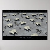 Wartende Aufträge Poster (Vorne)