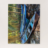 Wartende Boote, Amatique-Bucht Puzzle (Vertikal)