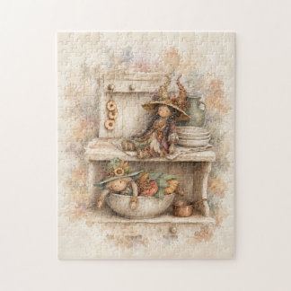 Wartende Hexen Jigsaw-Puzzle Puzzle