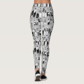 Warteschlange, mehr Warteschlange LGrey BG Leggings (Rückseite)