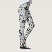Warteschlange, mehr Warteschlange LGrey BG Leggings (Rechts)