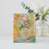 Warteschlange | Zygmunt Waliszewski Postkarte (Stehend Vorderseite)