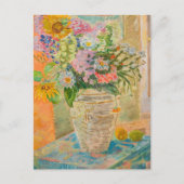 Warteschlange | Zygmunt Waliszewski Postkarte (Vorderseite)