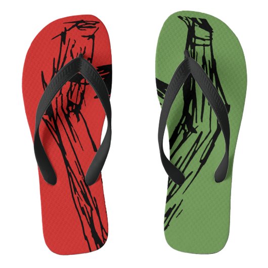 WARTET AUF! SCHOSS! BADESANDALEN (Fußbett)