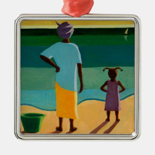 Wartete 2005 silbernes ornament (Vorne)