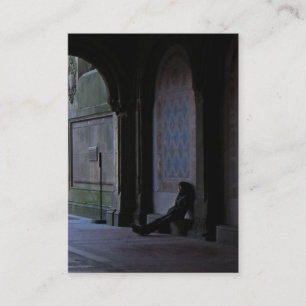 Wartete an Bethesda-Foto ATC Visitenkarte