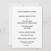 Wartete an der Regenbogen-Brücke Pitbulls Einladung (Rückseite)