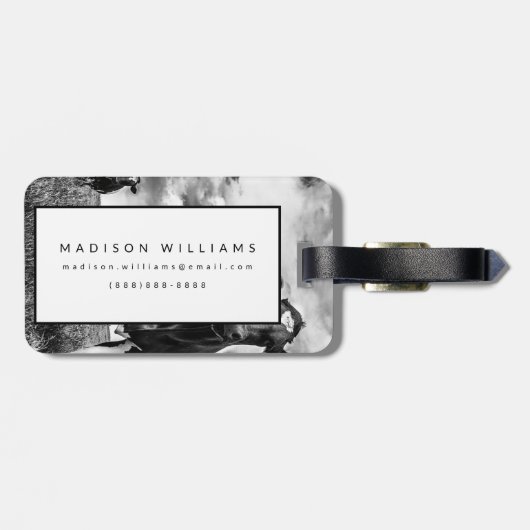 Wartete BW-Ernte Gepäckanhänger (Rückseite horizontal)