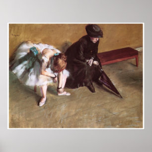 Wartete, C. 1882, Edgar entgasen Poster