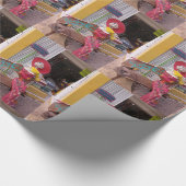 Wartete den perfekten Mann Geschenkpapier (Ecke)