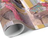 Wartete den perfekten Mann Geschenkpapier (Rolleneckpunkt)