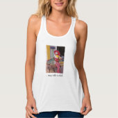 Wartete den perfekten Mann Tank Top (Vorderseite)