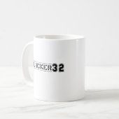 Wartete die Abschlussball-Datums-Tasse Kaffeetasse (Vorderseite Links)