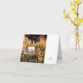 Wartete die Post Karte (Gelbe Blume)