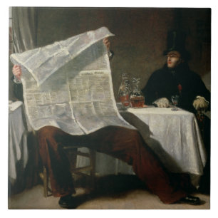 Wartete die Zeiten, 1831 (Öl auf Leinwand) Fliese