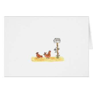 Wartete durch den Briefkasten