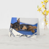 wartete gerade karte (Gelbe Blume)