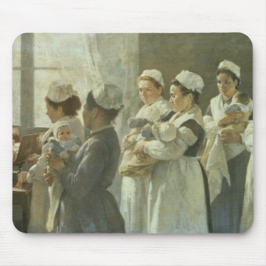 Wartete gewogen zu werden mousepad (Vorne)