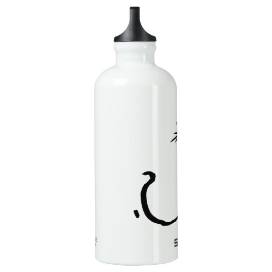 Wartete Katze Wasserflasche (Links)