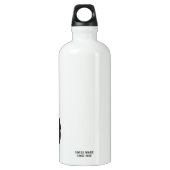 Wartete Katze Wasserflasche (Rückseite)