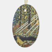 Wartete Keramik Ornament (Links)