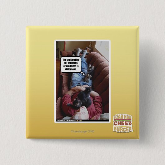 Wartete Linie für Snuggles Button (Vorderseite)